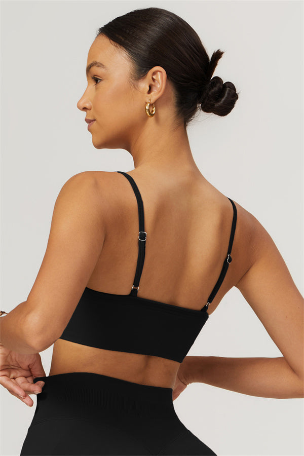 The Allure Sense Sports Bra Black