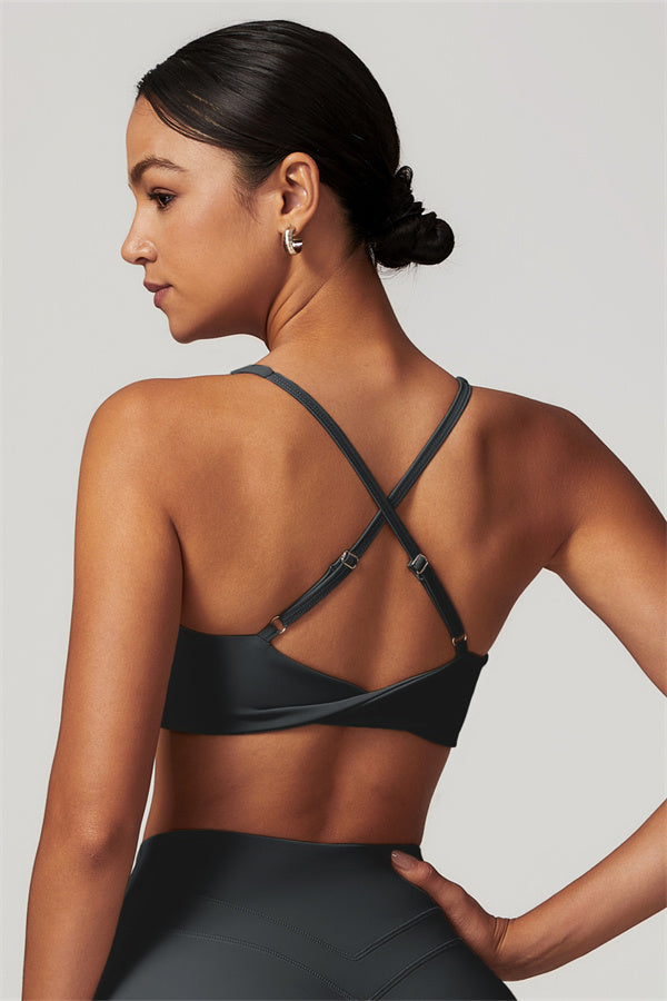 The Enigma Sports Bra Davy Grey