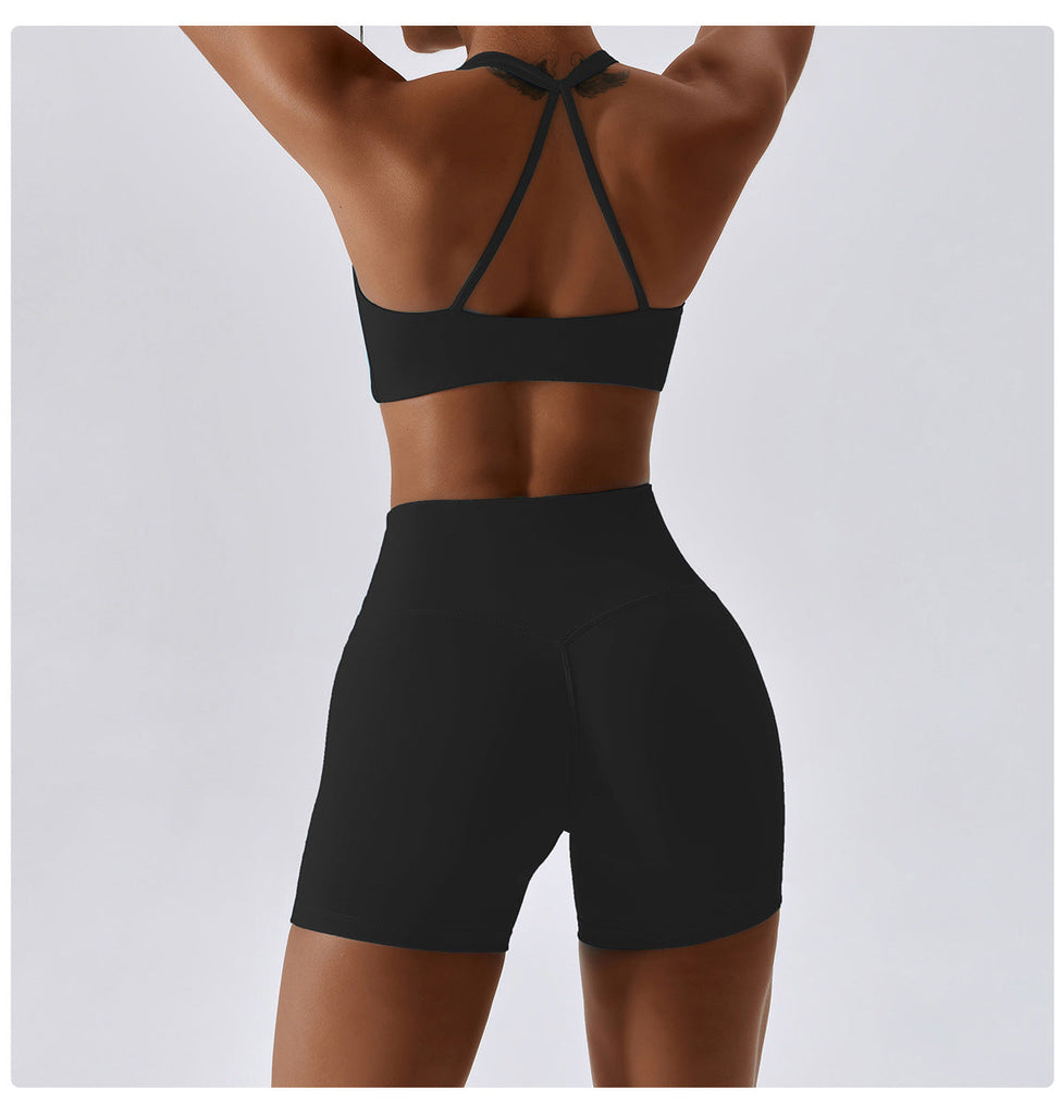 Ibiza Twist Bra Top & Shorts Set