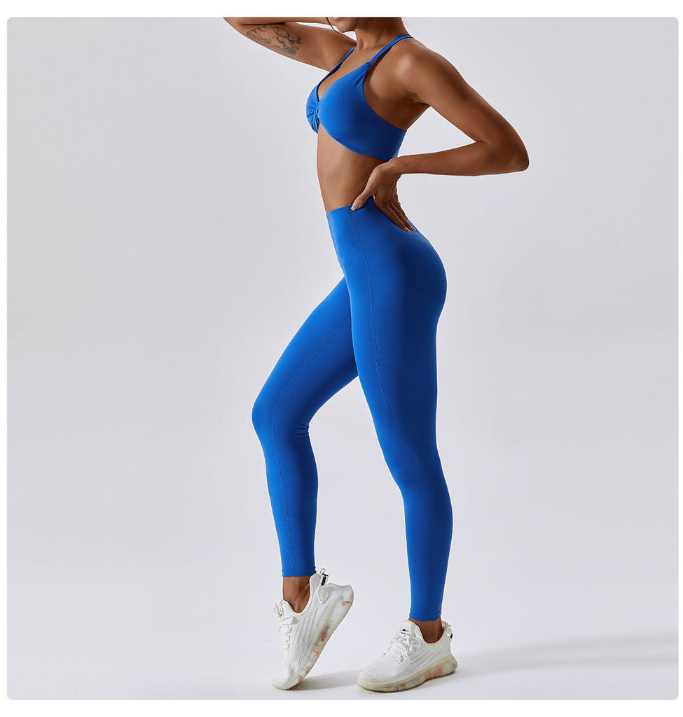 Ibiza Twist Bra Top & Leggings Set