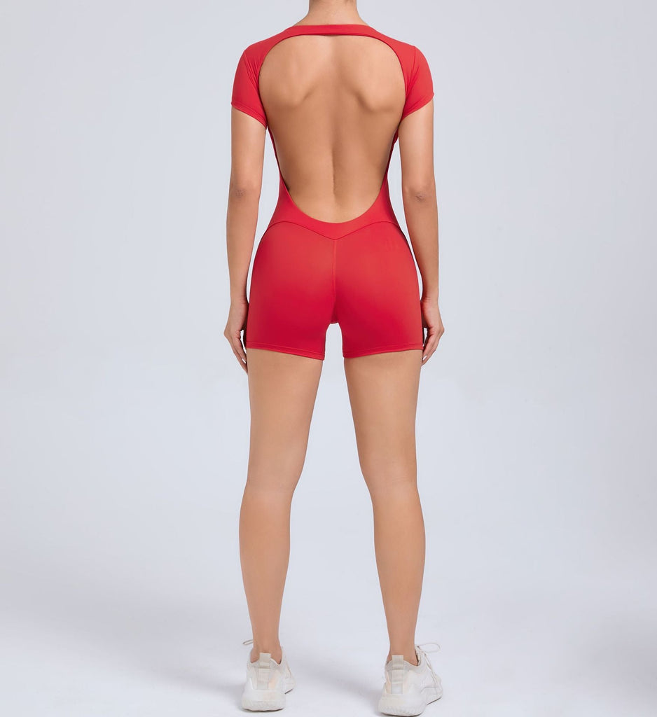 Nessa Open Back Romper