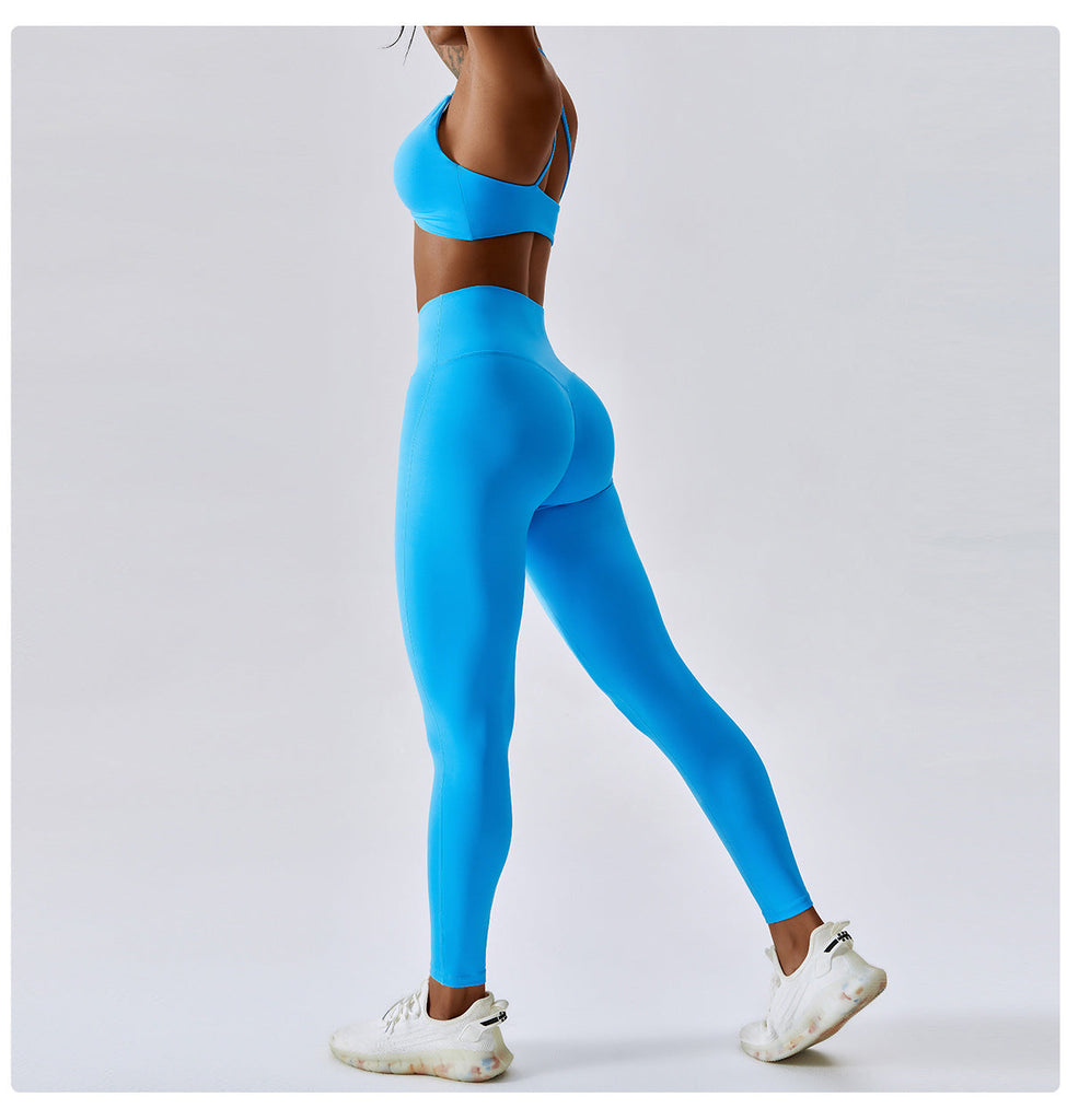 Ibiza Twist Bra Top & Leggings Set
