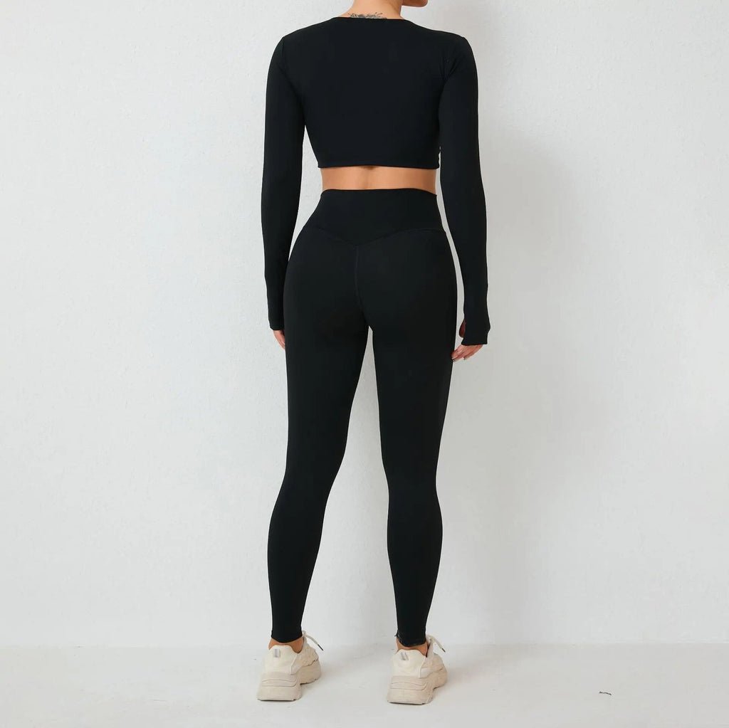 Winona Twist Longsleeve Top & Leggings Set