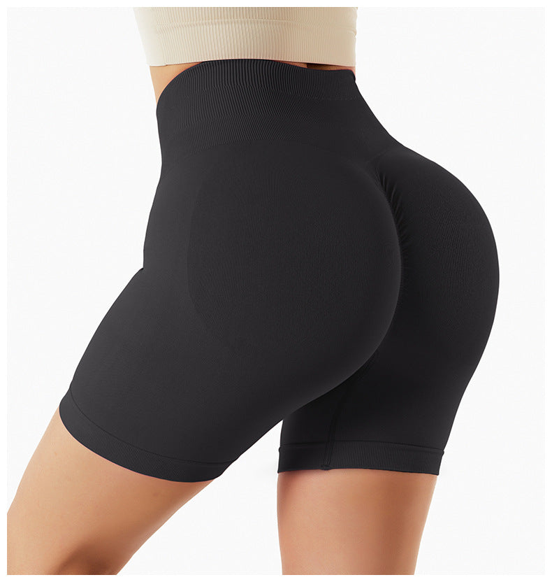 Juno Seamless Sculpt Shorts Black