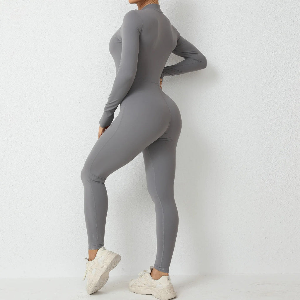 Essential Longsleeve Sculpt Jumpsuit