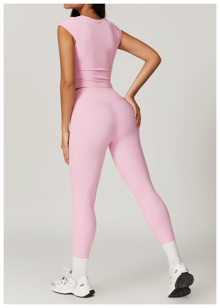 Talia T Sleeve Top & Leggings Set