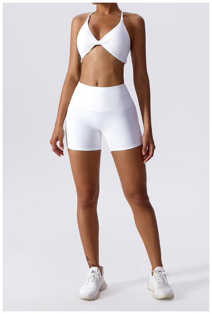 Ibiza Twist Bra Top & Shorts Set