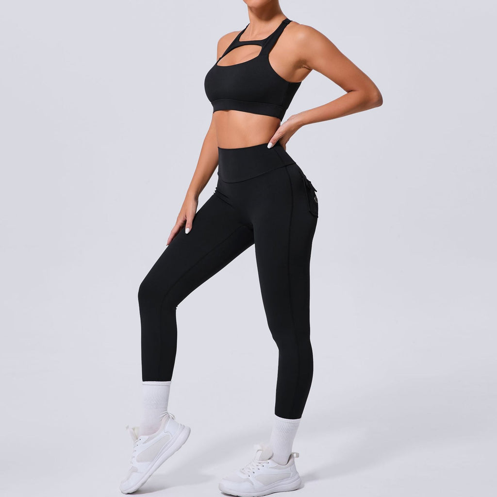 Alisha Bra Top & Leggings Set