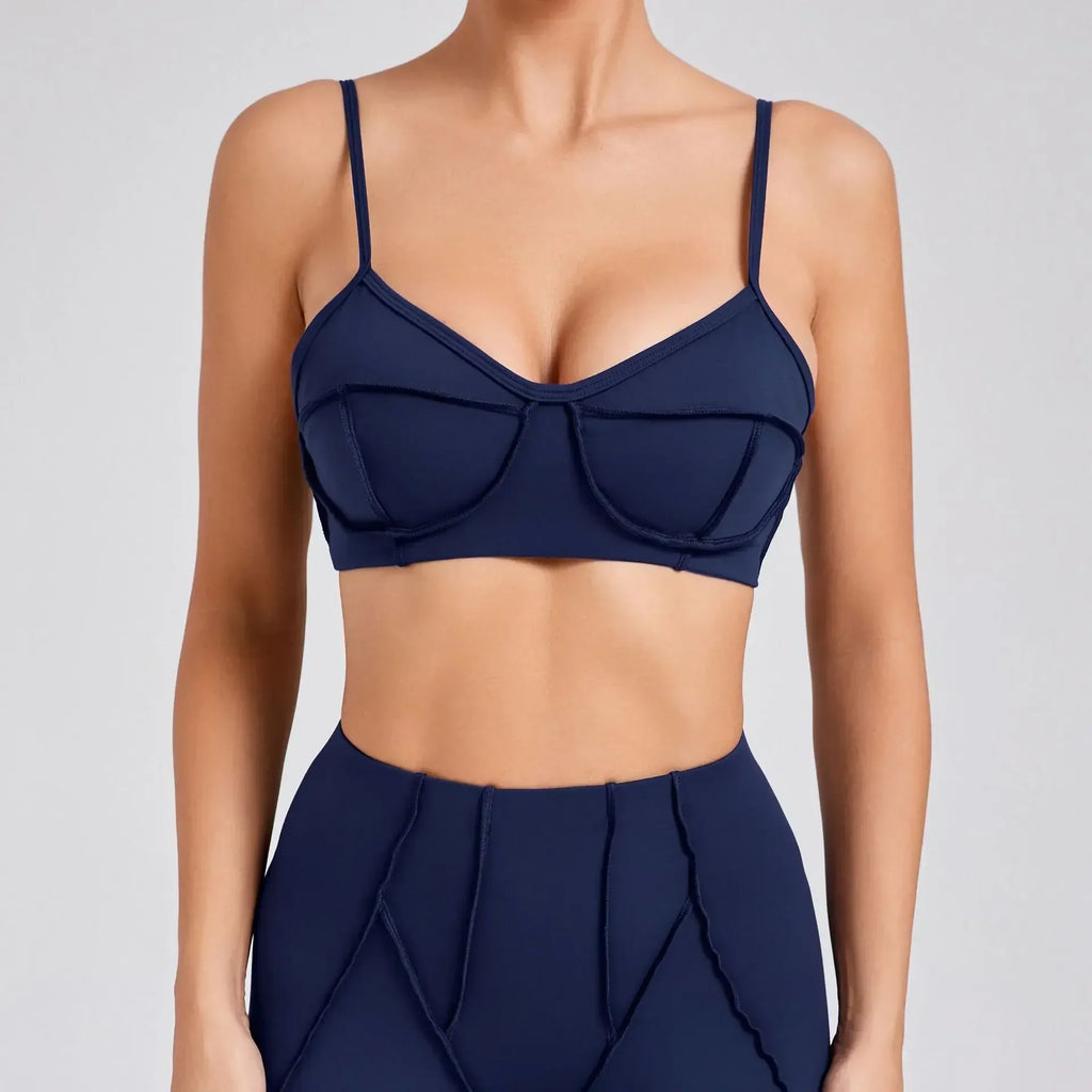 Lucky Label Iconic Bra Top Navy