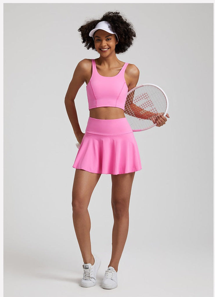 Tennis Crop Top & Skort Set