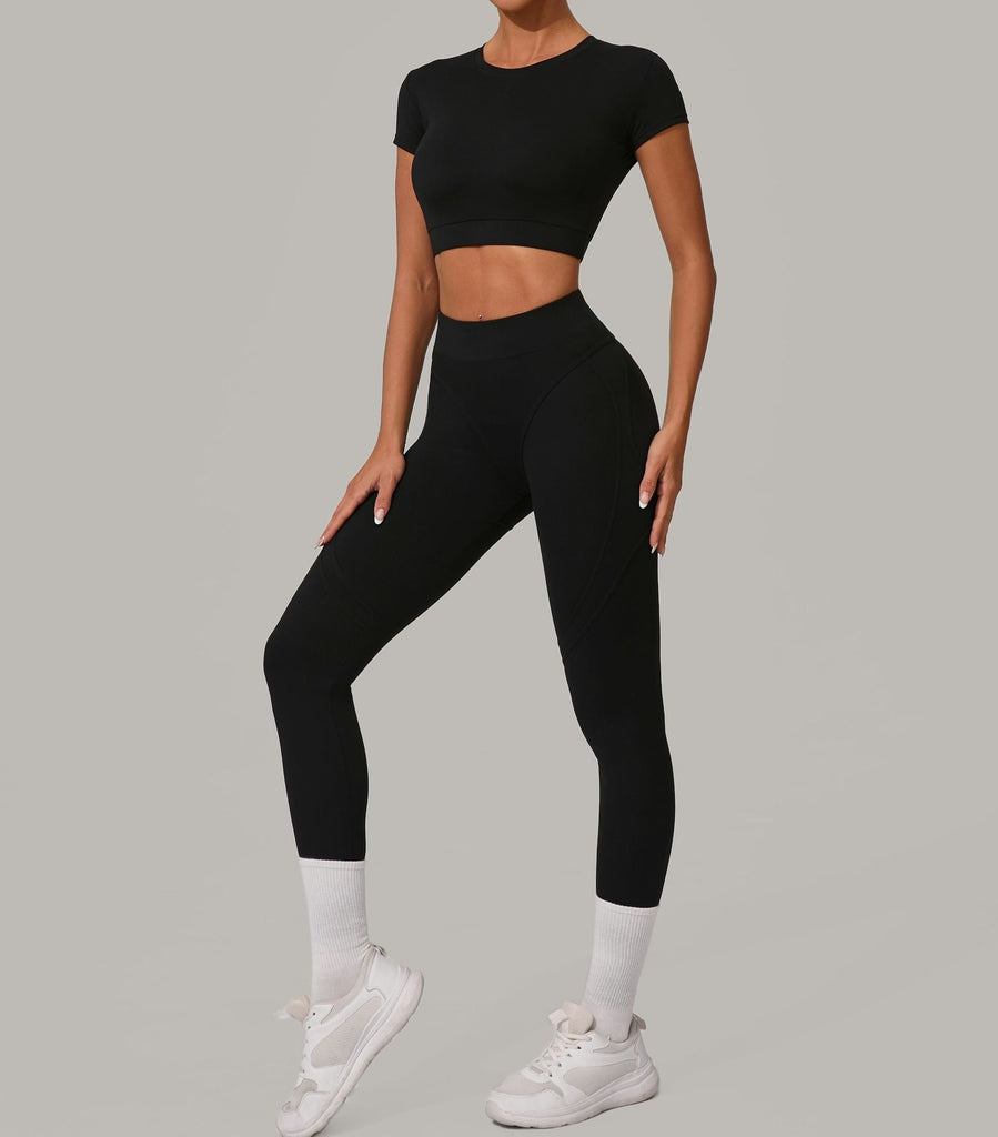 Lucky Label Contrology T-Sleeve Top