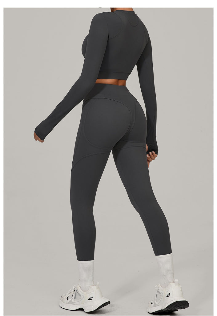 Lucky Label Contrology Longsleeve Top & Leggings Set