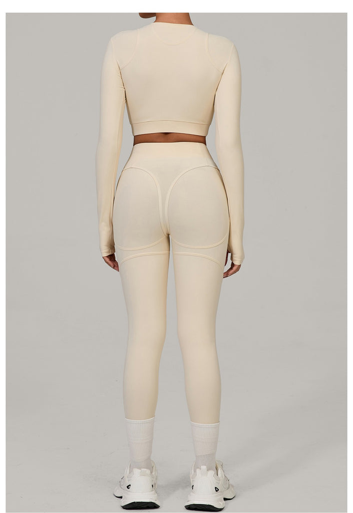 Lucky Label Contrology Longsleeve Top & Leggings Set