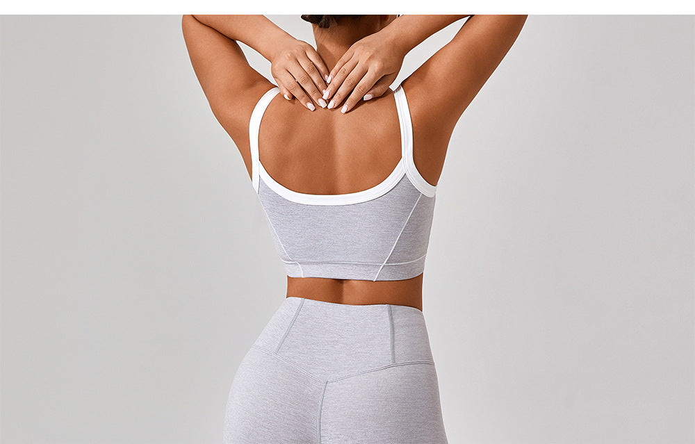 Celeste Panel Crop Bra Top