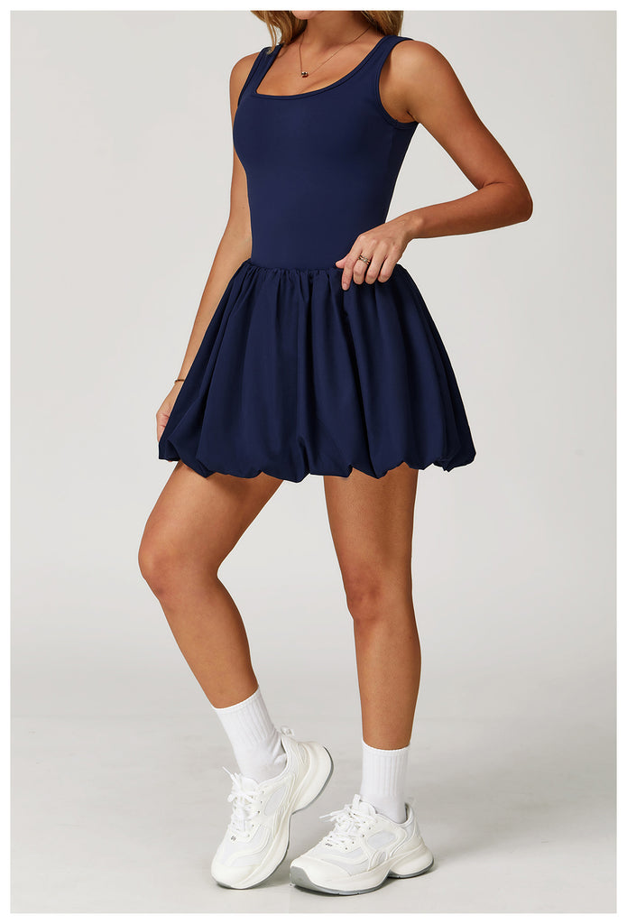 Puff Bell Skort Dress
