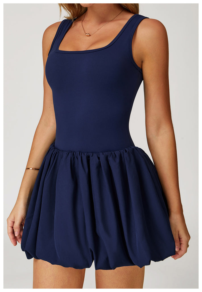 Puff Bell Skort Dress
