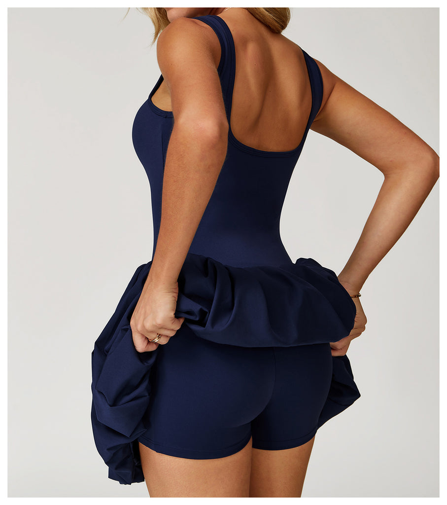 Puff Bell Skort Dress