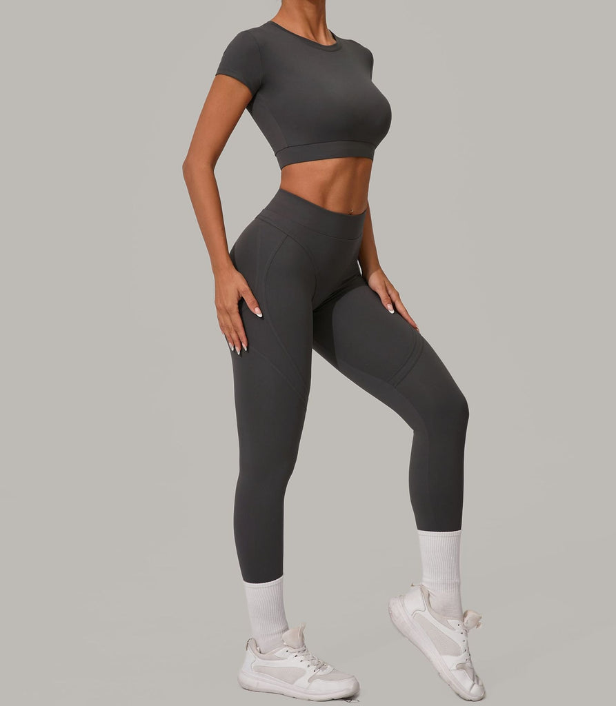 Lucky Label Contrology T-Sleeve Top