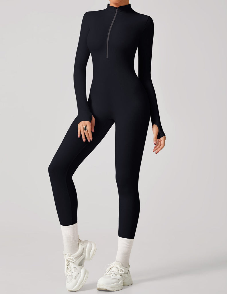 Mimi Snatched Zip Design Jumpsuit