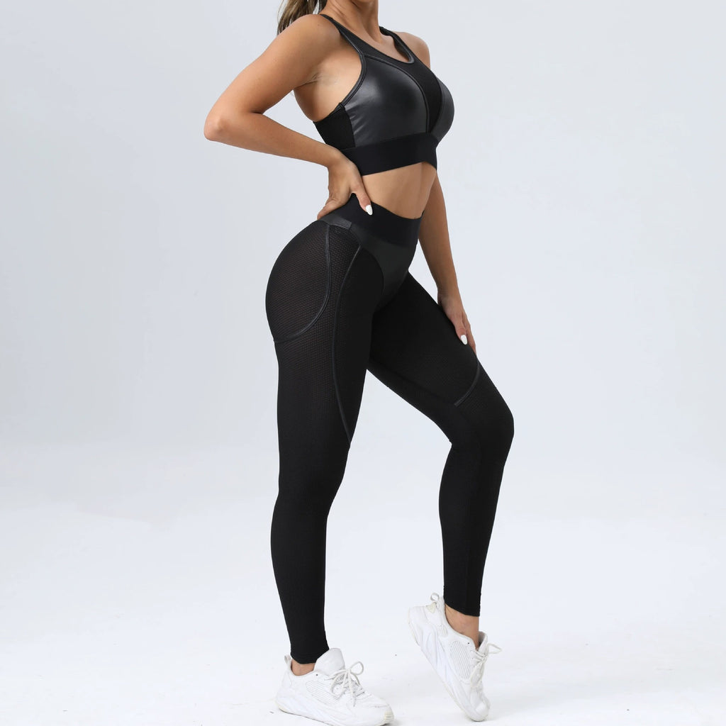 Deva Contrology Top & Leggings Set