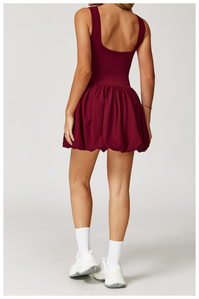 Puff Bell Skort Dress