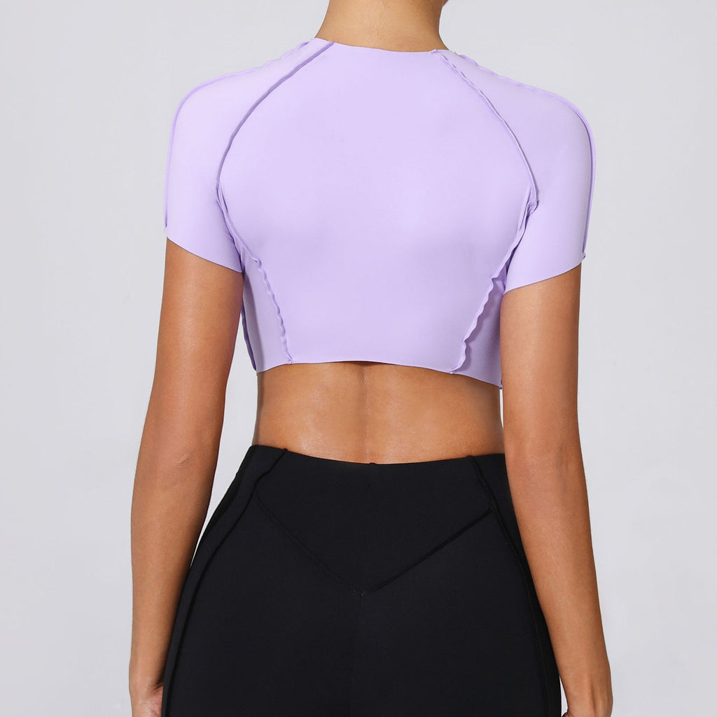 Iconic T-Sleeve Crop Top