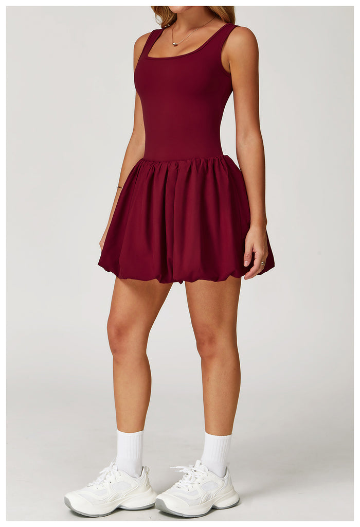 Puff Bell Skort Dress