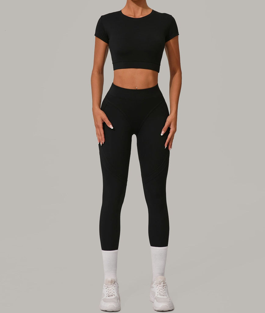 Lucky Label Contrology T-Sleeve Top