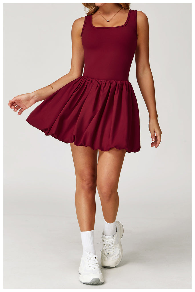 Puff Bell Skort Dress