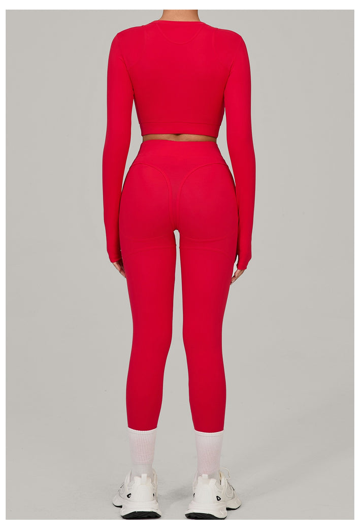 Lucky Label Contrology Longsleeve Top & Leggings Set