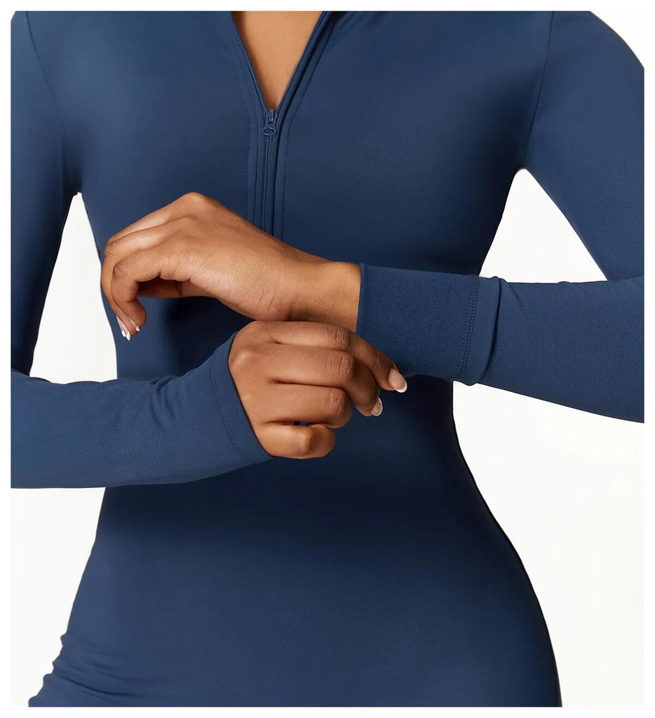 Super Sculpt Longsleeve Jumpsuit (size down)