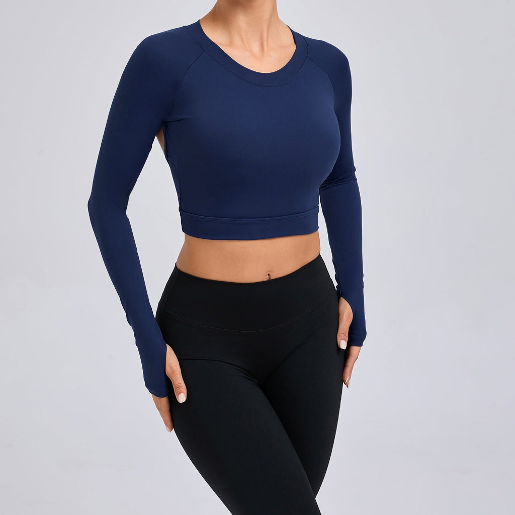 Jolie Cut Out Longsleeve Top