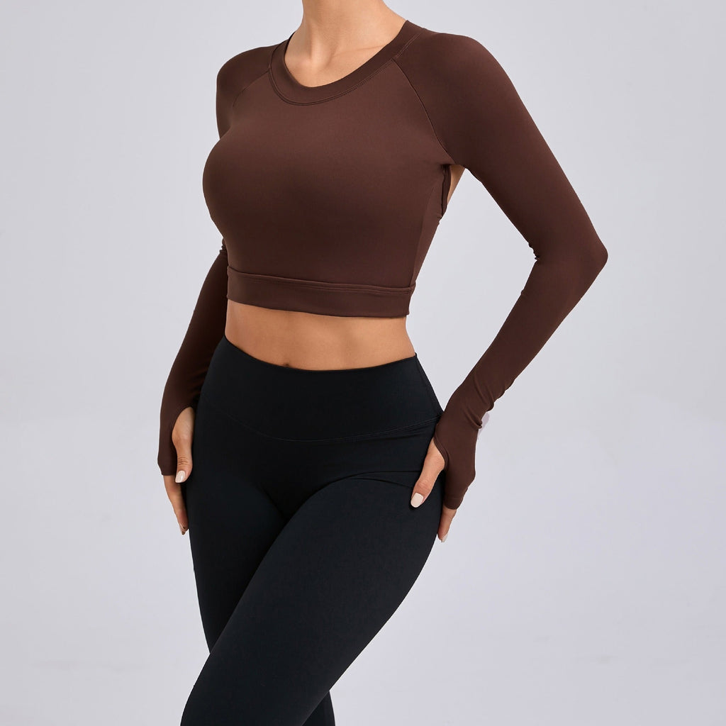 Jolie Cut Out Longsleeve Top
