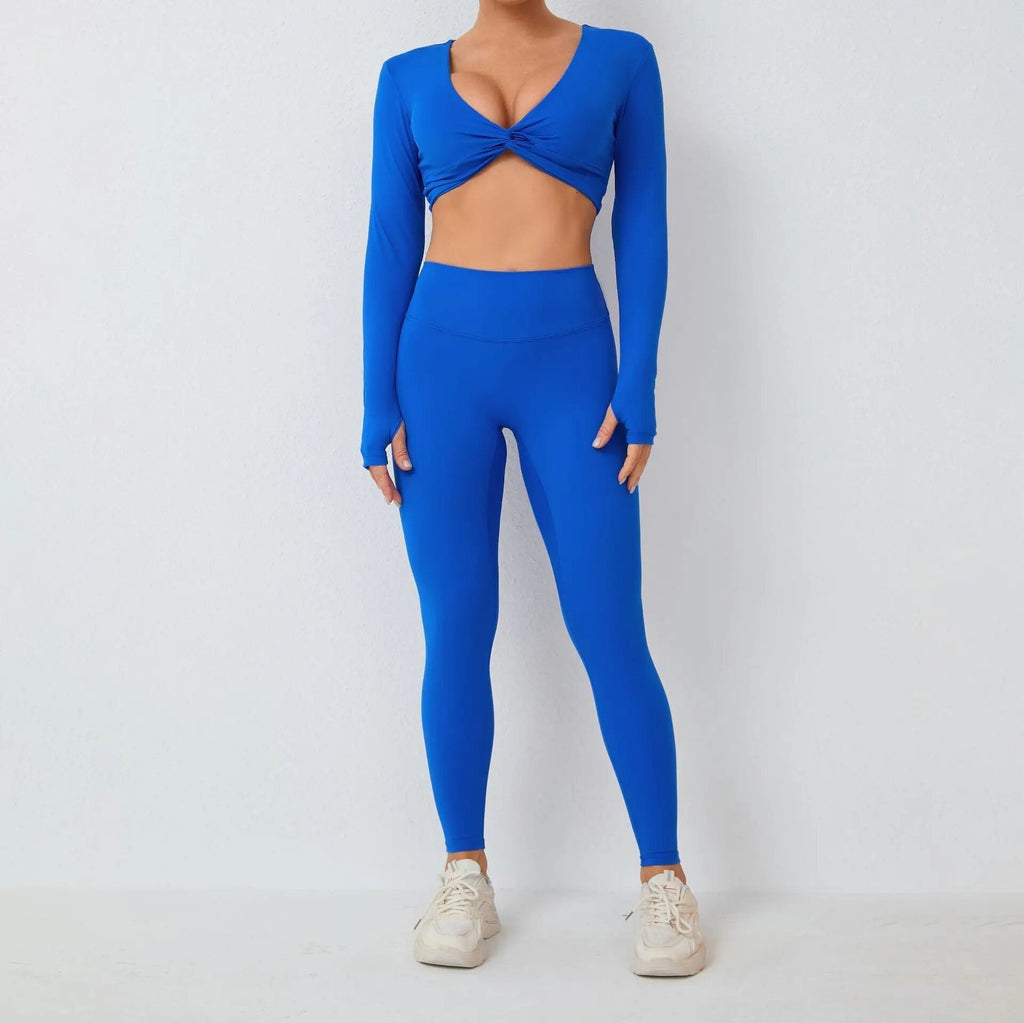 Winona Twist Longsleeve Top & Leggings Set