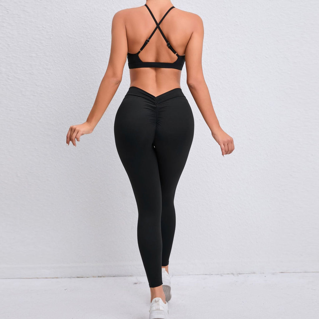 Nixi Cross Bra & Leggings Set
