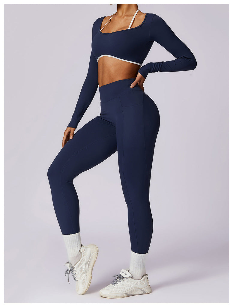 Noelle Contrast Longsleeve Top