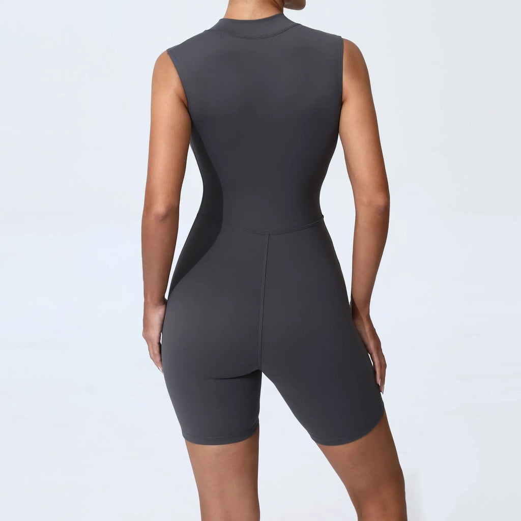 Revo Sleeveless Zip Romper