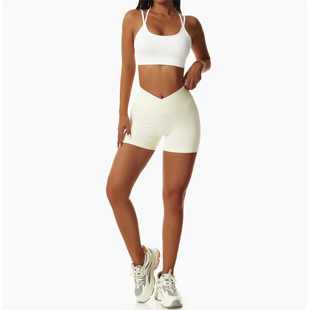 Cross Over Sculpting Shorts
