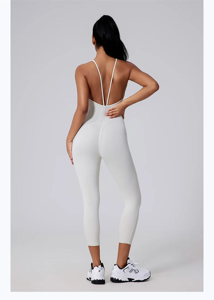 The V Back Butter Jumpsuit