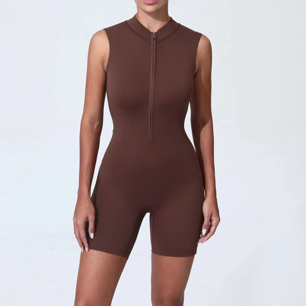 Revo Sleeveless Zip Romper