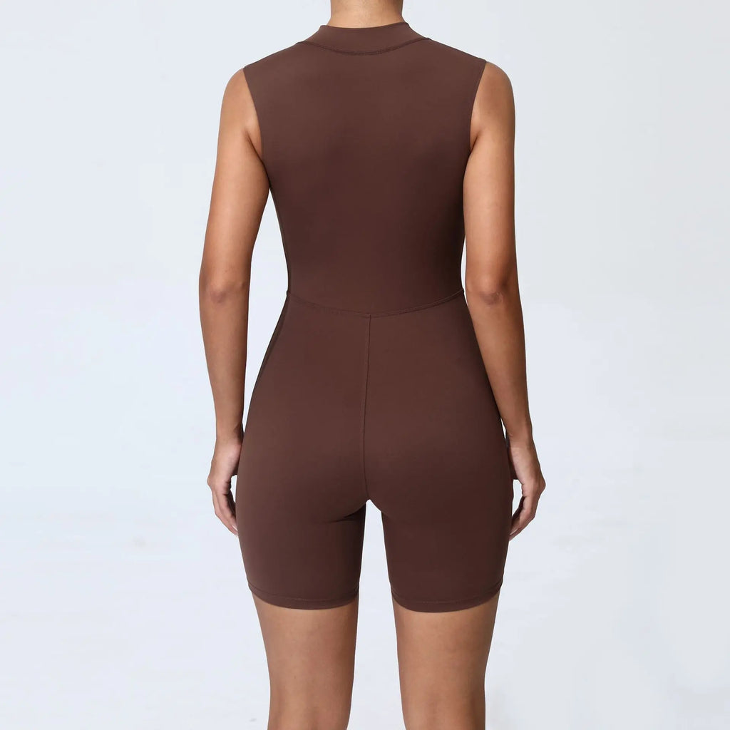 Revo Sleeveless Zip Romper