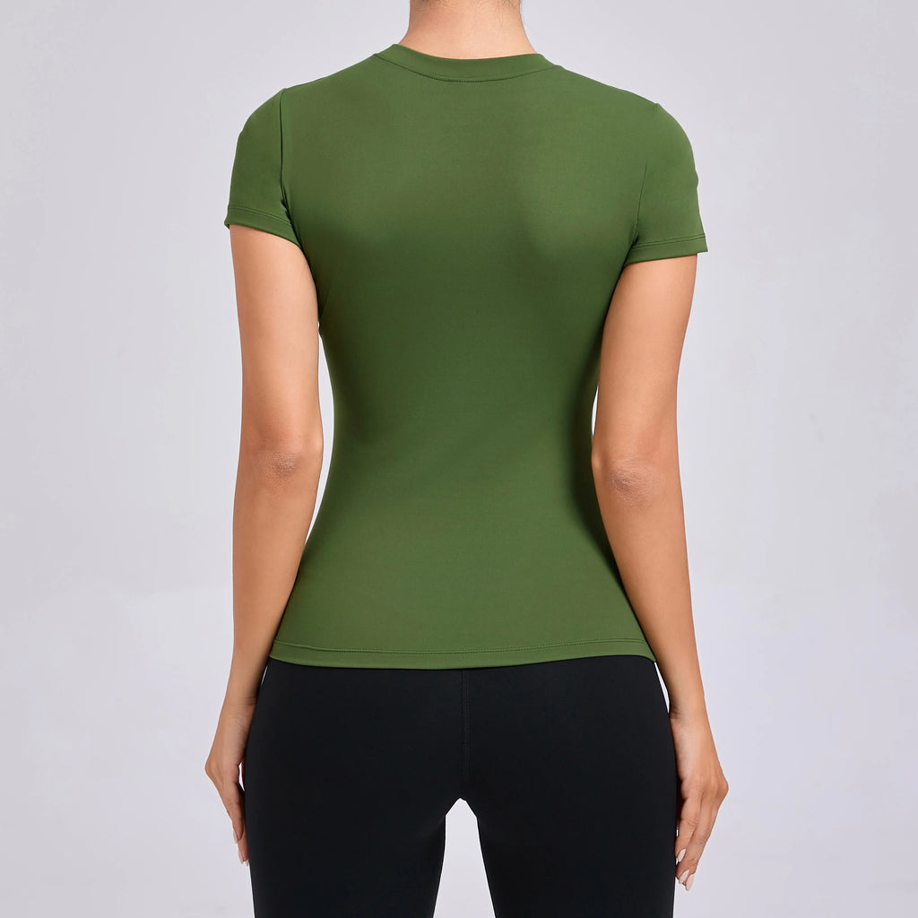 T-Sleeve Round Neck Top