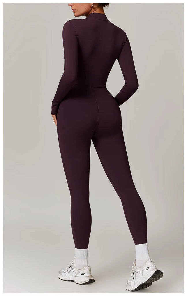 Fleeced Super Sculpt Longsleeve Jumpsuit (size down)