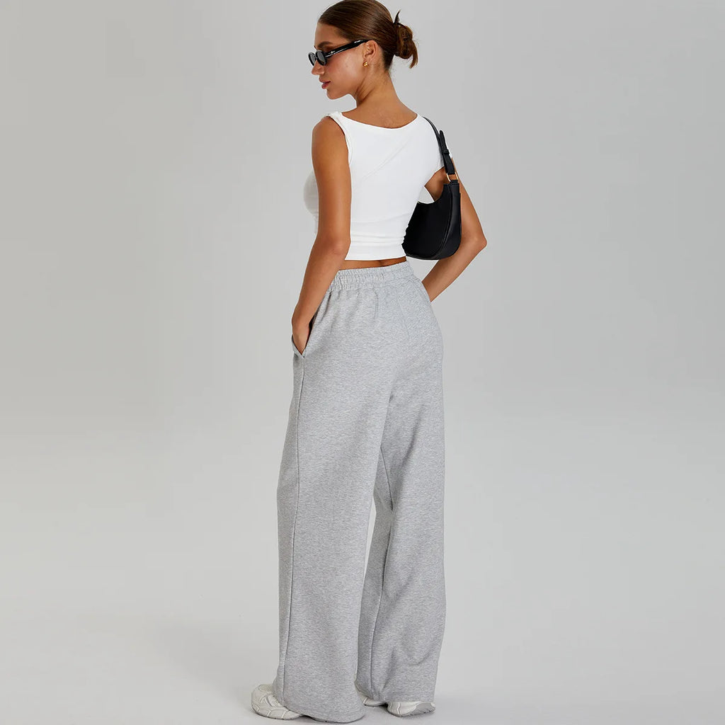 Kaia Lounge Top & Flared Joggers Set