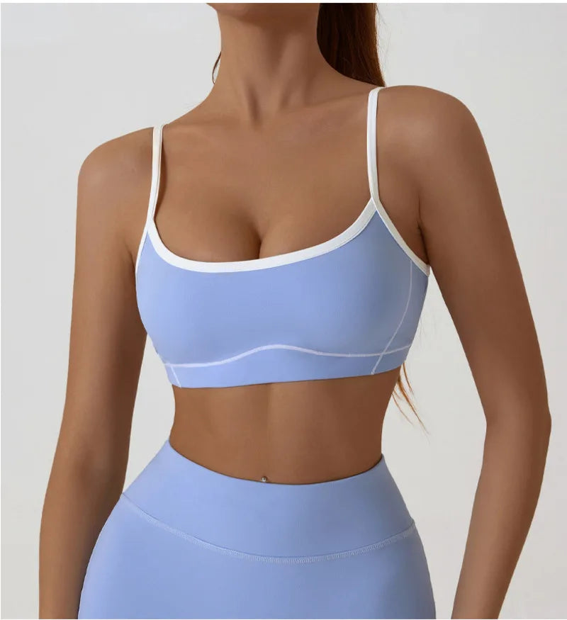 Celeste Panel Crop Bra Top