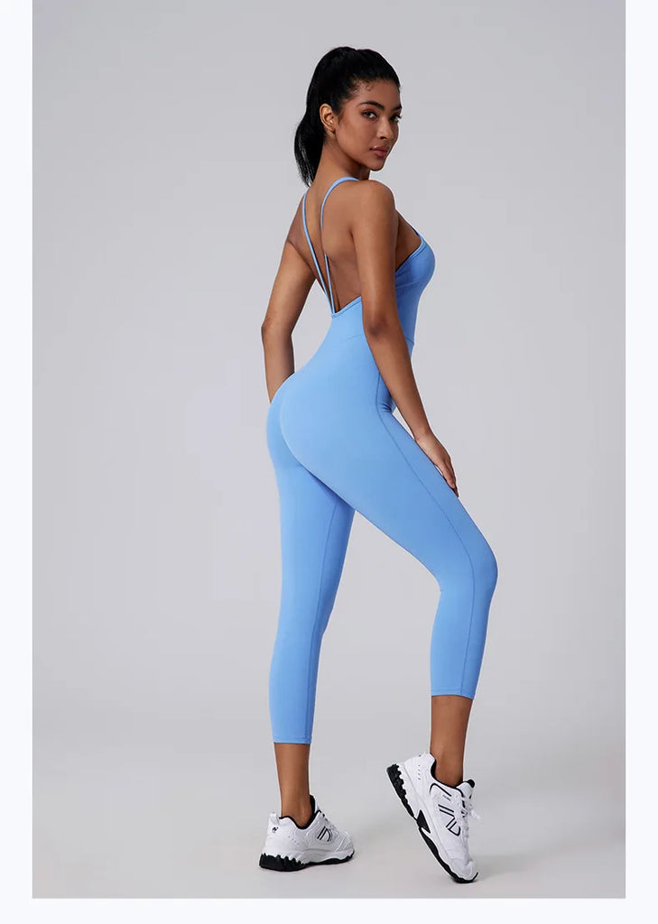 The V Back Butter Jumpsuit