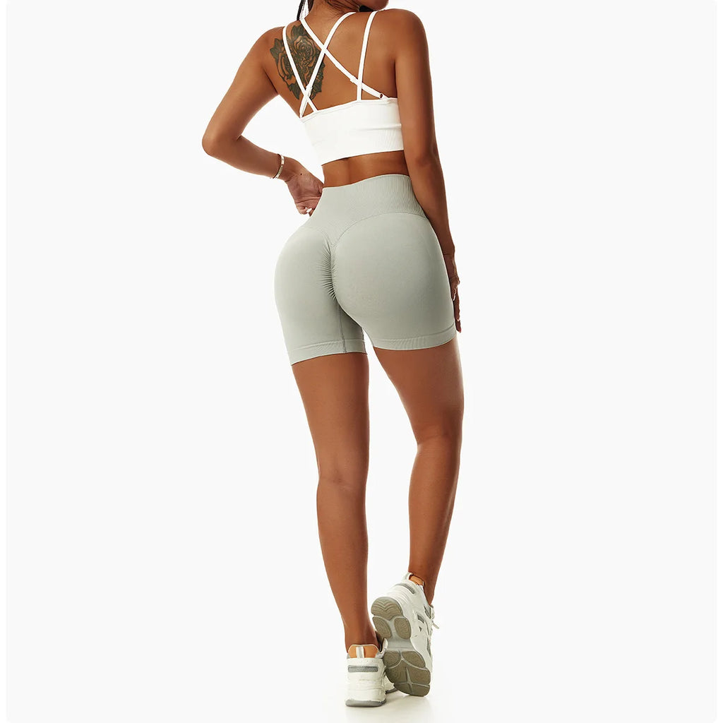 Cross Over Sculpting Shorts