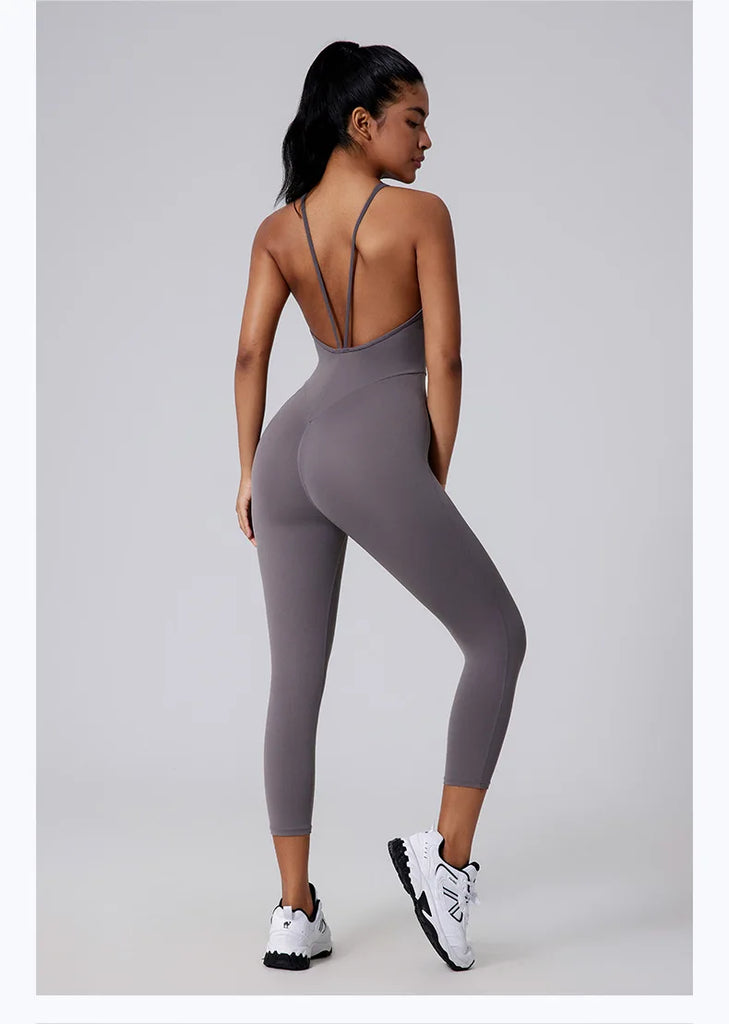 The V Back Butter Jumpsuit