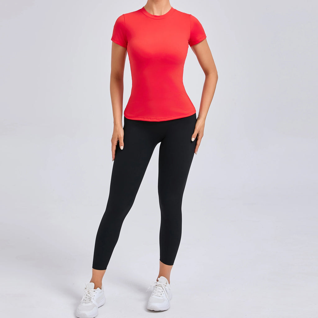 T-Sleeve Round Neck Top