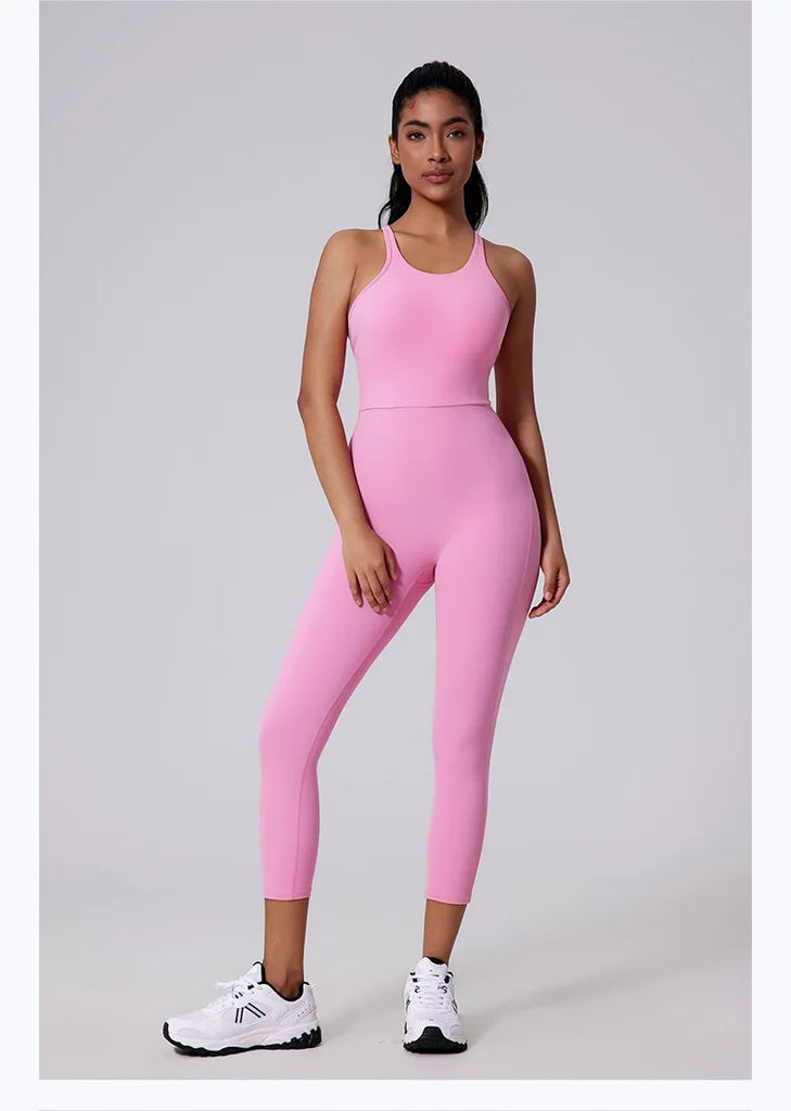 The V Back Butter Jumpsuit
